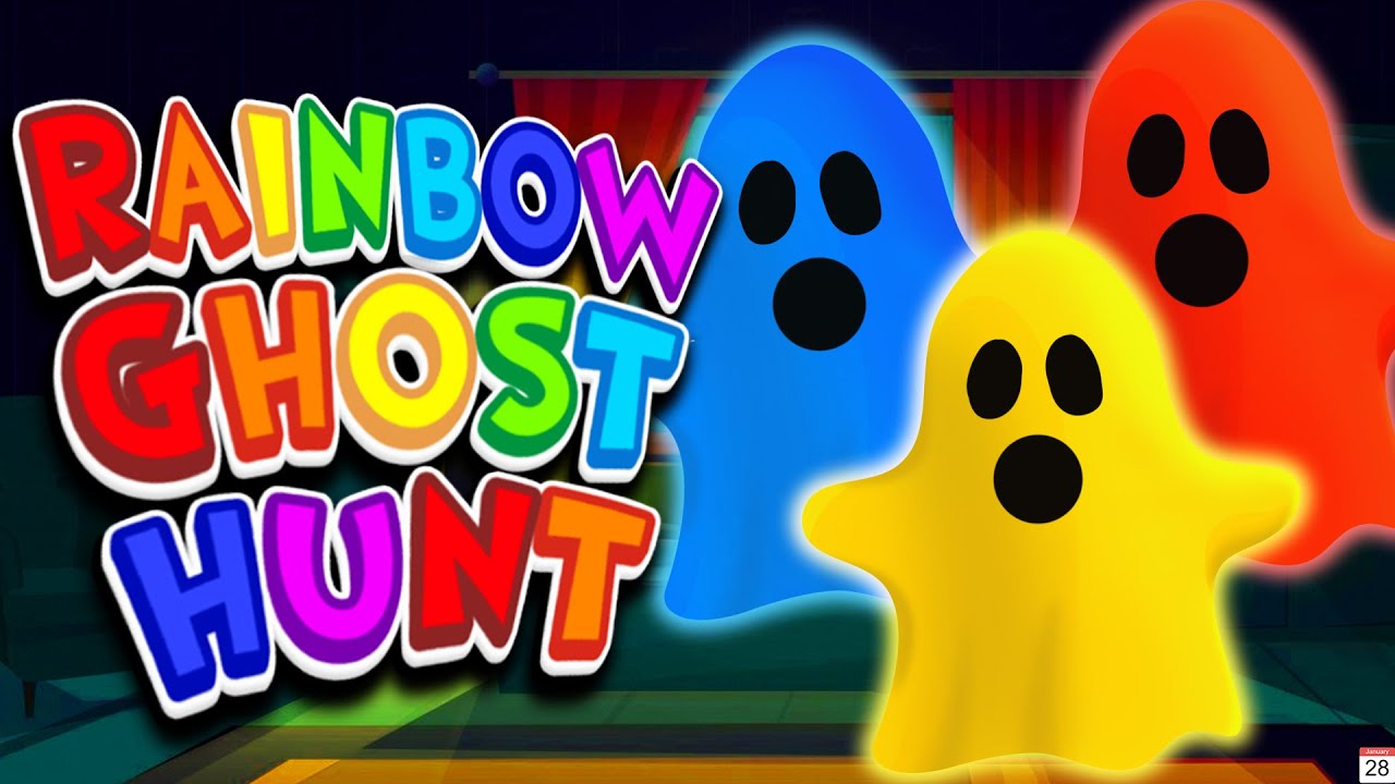 Rainbow Ghost Rescue Freeze Dance - Halloween Brain Break Party - Spooky Hunt | Minions Race!