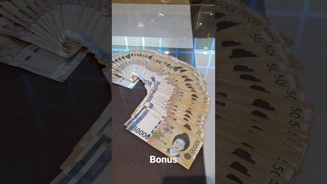 🇰🇷korean currency🤠 50k Note 