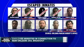 Jail Employee Arrested in Connection to New Orleans Jail Breakout