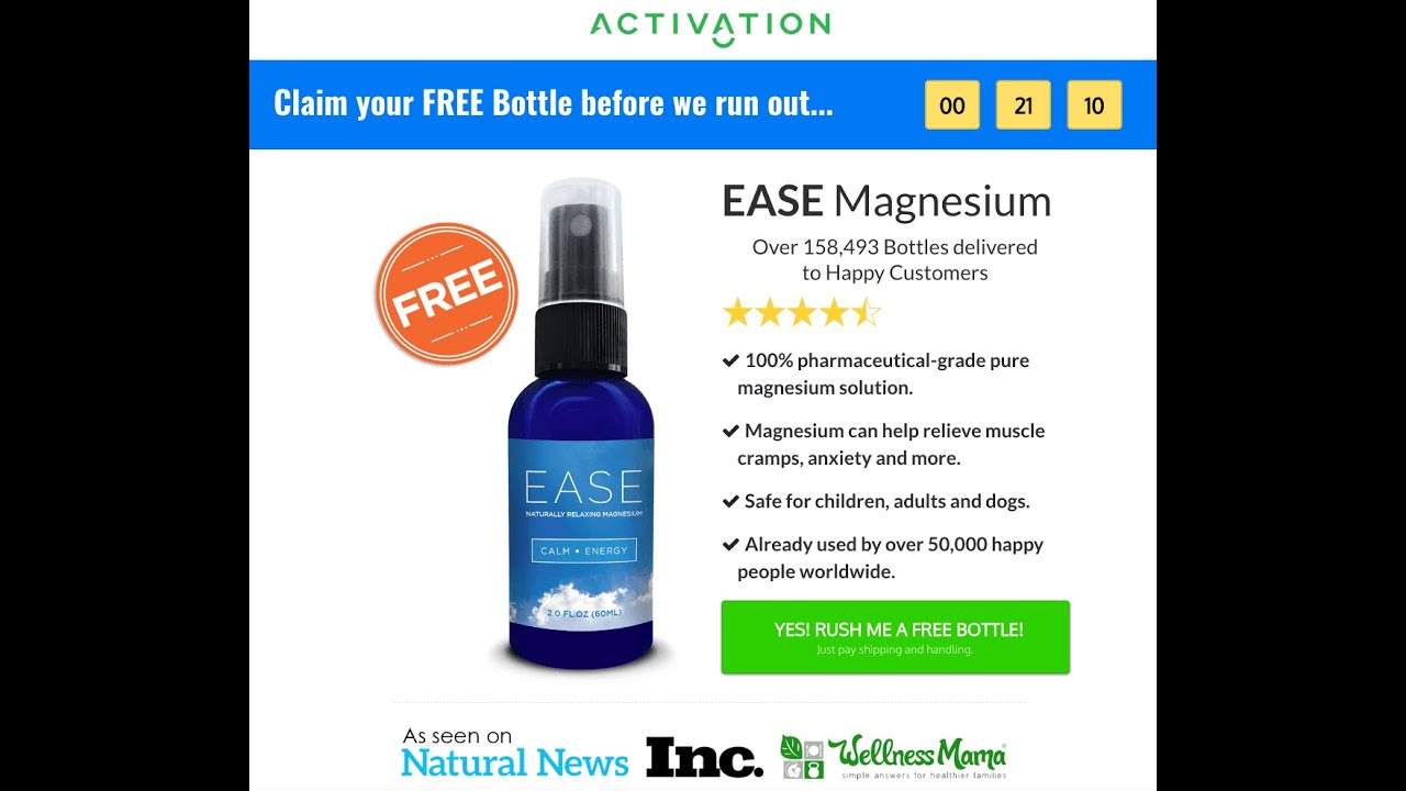 🆕ease Magnesium & Magnesium Spray for free Must See!