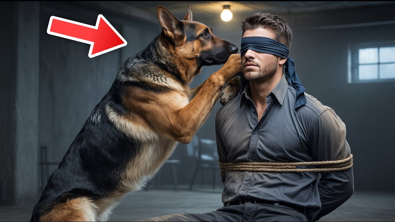 Ein streunender Schäferhund rettete den vermissten Polizisten – was dann geschah, rührte alle!