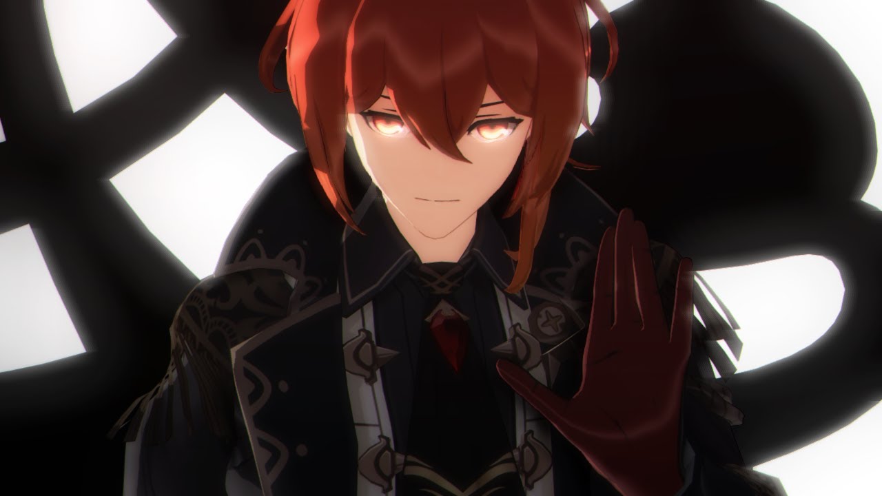 原神mmd Genshin Impact ドラマツルギー ディルック ガイア Diluc Kaeya Youtube