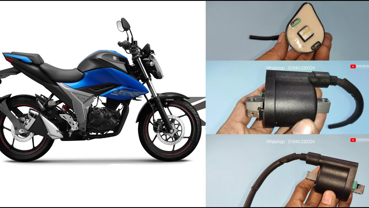 Ignition coil on Suzuki Gixxer 20 & SF2020 Fi Abs immran YouTube