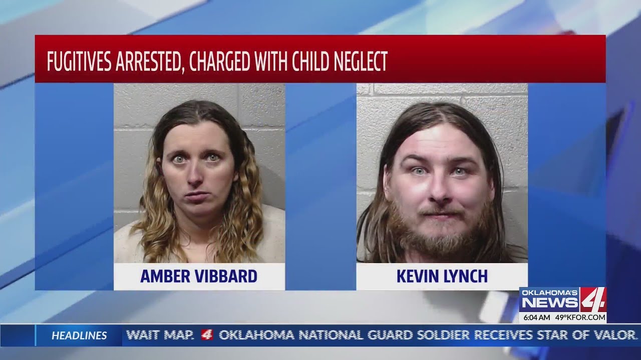 Fugitives arrested, charged with child neglect - YouTube