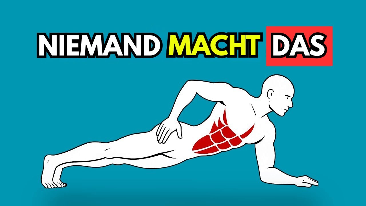5 Planks, die Bauchfett zerstören und deinen ganzen Körper formen – TRAINIERE ZU HAUSE
