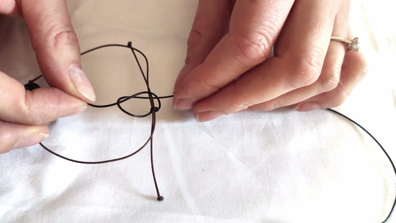 regulacja sznurka / string adjustment