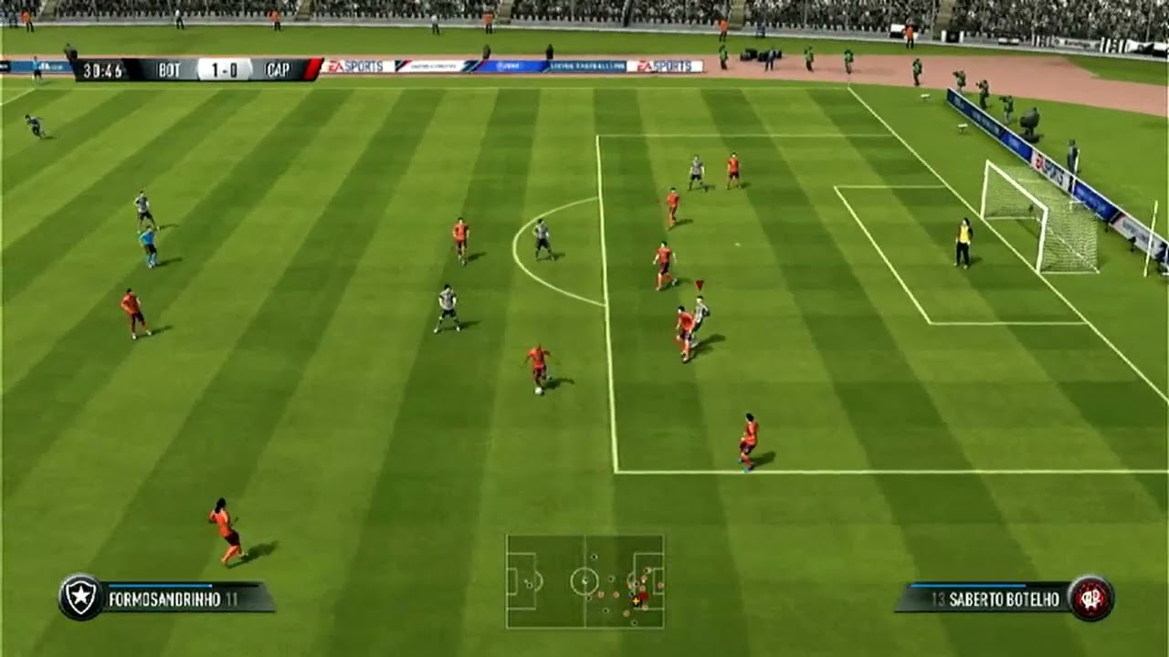 Liga Do Brasil Fifa 19 PS3 Botafogo x Atletico PR #fifa