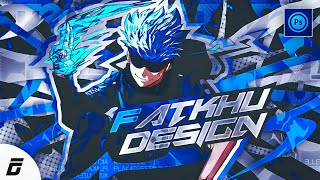 Speed Art - Gfx Anime Brush Style [Gojo Satoru] - Ps Touch Android