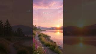 Weekend Blessing 🕊️ | Rest in God's Presence | Friday Evening Peace #prayermusic #shorts