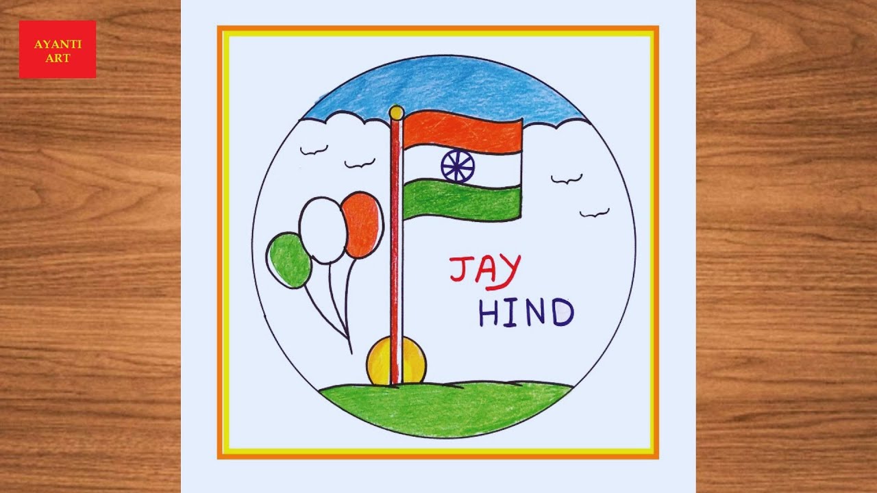 Republic Day Drawing Easy Steps || Republic Day Drawing For Beginners || Republic Day 2025