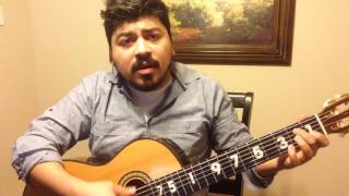 Como tocar Sin Fortuna  en guitarra requinto acordes – Gerardo Reyes