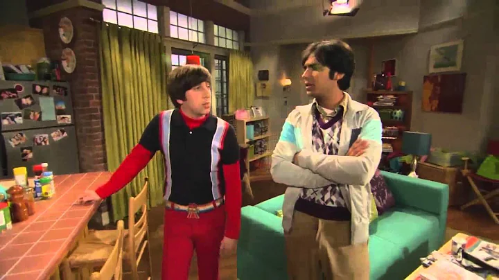 The Big Bang Theory set tour with Simon (Howard) a...