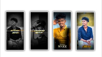 🔥Alight Motion Next Level Attitude status Video Editing Instagram trending video editing