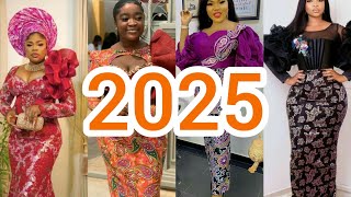 New collection of asoebi lace styles for women | Ankara Long gown styles | Lace dress designs New collection of asoebi lace styles for women | Ankara Long gown styles | Lace dress designs
