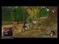 Kingdom Hearts Final Mix PS4: Deep Jungle (Clayton Boss Fight) Gameplay