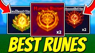 Best Runes In Sailor Piece After New Update Full Guide Roblox