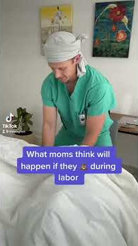 Poop 💩 during labor tiktok #birth #shorts