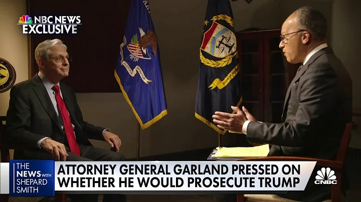 AG Merrick Garland says he will hold anyone crimin...