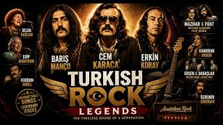 🇹🇷 Turkish Rock Legends  Barış Manço • Cem Karaca • Erkin Koray • Selda Bağcan • Edip Akbayram 2