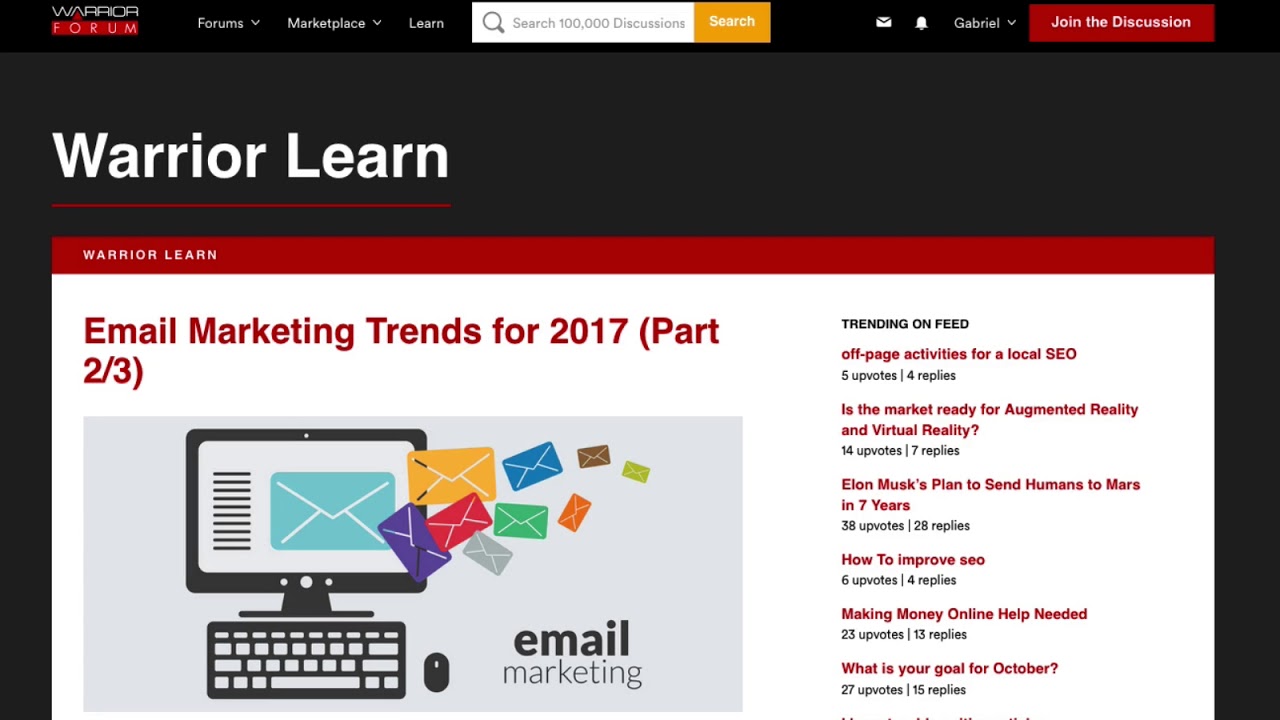 Warrior Forum Update October 4th