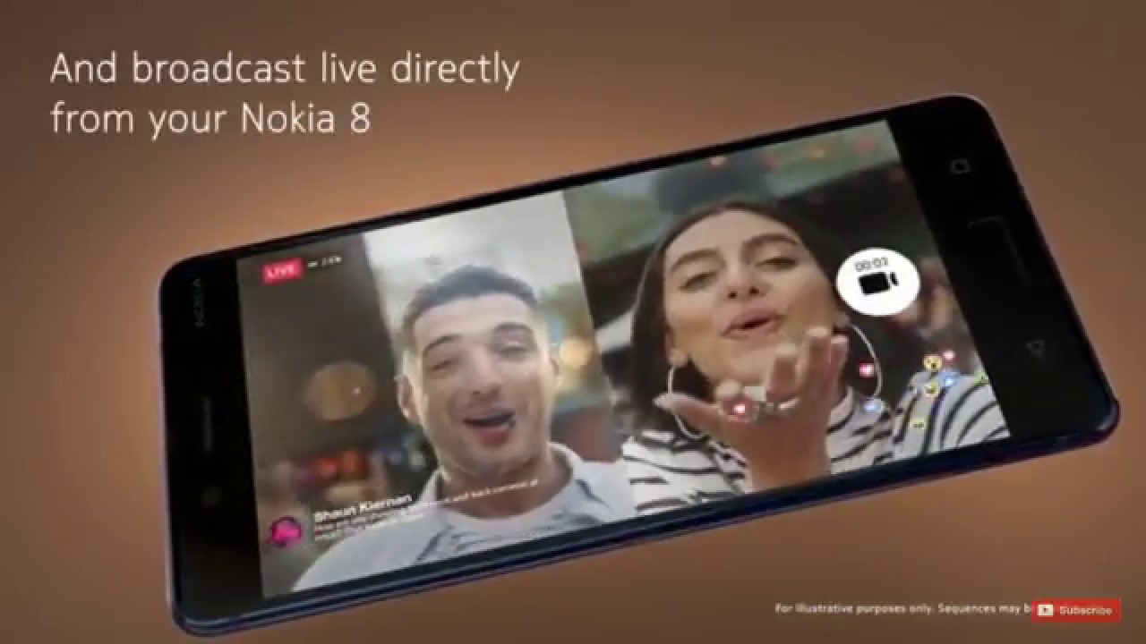 Nokia 8 Launching event first look