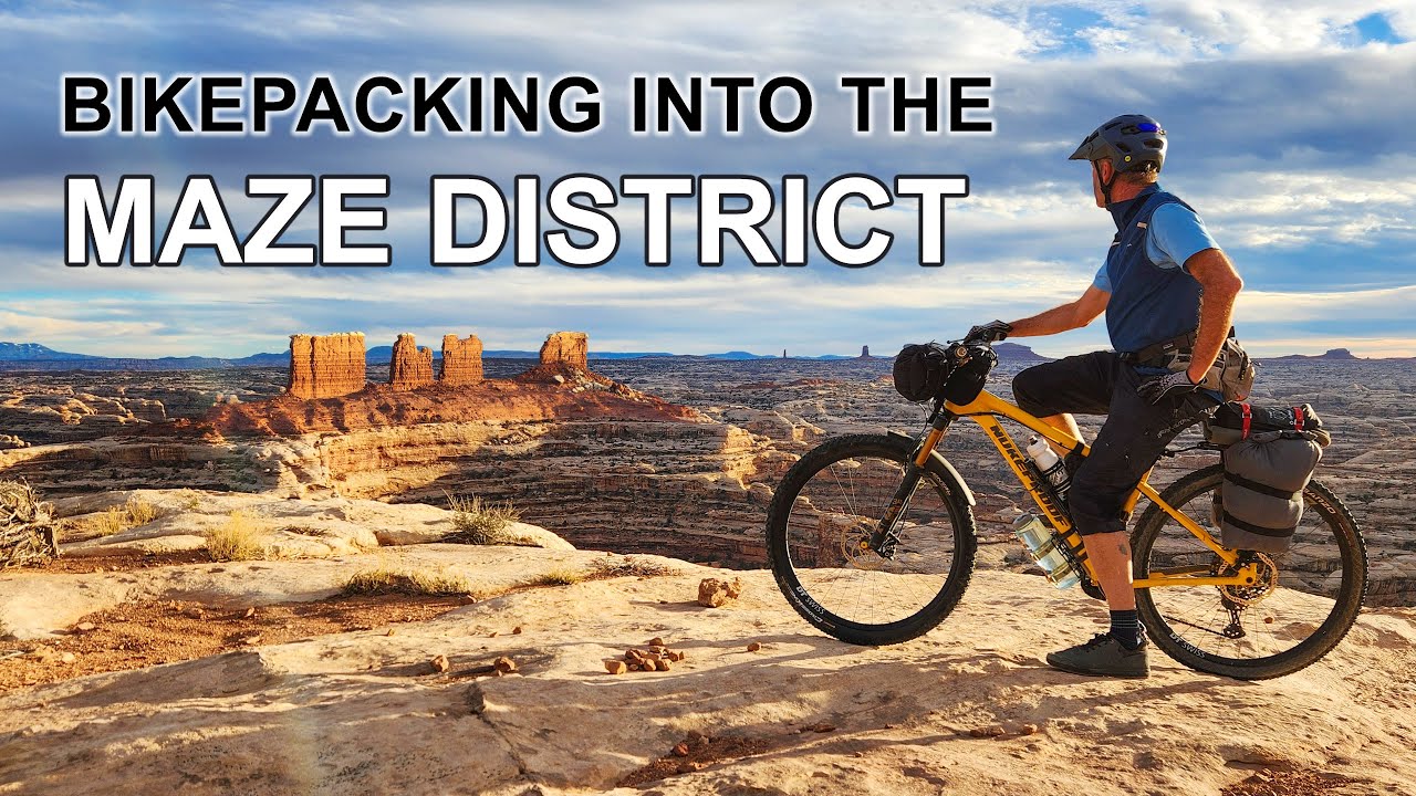 Maze District Bikepacking in Canyonlands, Utah | Flint Trail to Maze Overlook Mountain Biking Ride