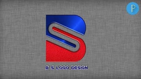 B S  Professional Logo Design on Android Mobile | Pixellab Editing Tutorial | Ojanahridoy Studio