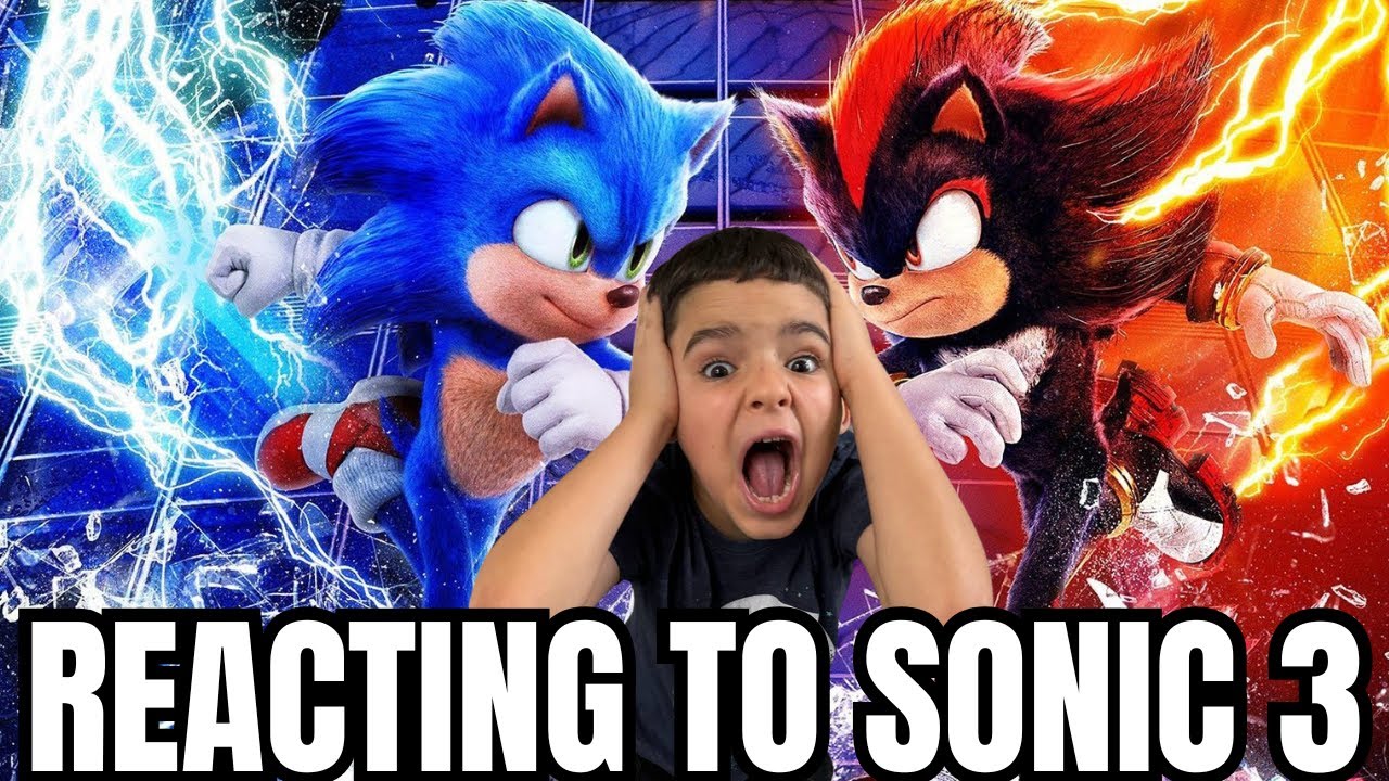 SONIC THE HEDGEHOG 3 MOVIE TRAILER REACTION! - YouTube