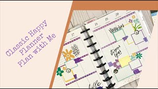 Plan with Me | Classic Happy Planner 02/15/21  #thehappyplanner #beforethepen