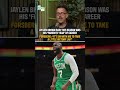 Chris Forsberg addresses Jaylen Brown saying this season was 'favorite year' of career
