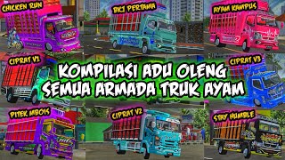 CRAZY BREE.! K0MP1L4SI ADU 0L3NG BUSSID ALL CHICKEN TRUCKS VIRAL || THE CHICKEN IS AUTO DRUNK ALR... screenshot 3
