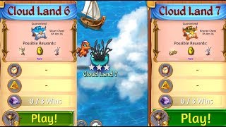 Cloud Lands 6 & 7 Merge Dragon New Levels Stage iOS Gameplay Dragons Challenges
