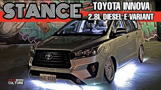 2022 Toyota Innova 2.8L Diesel E Variant STANCE Inspired | OtoCulture