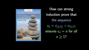 (5.4.21) Strong Induction Proof of Recursive Sequence Using Floor and Ceiling Functions