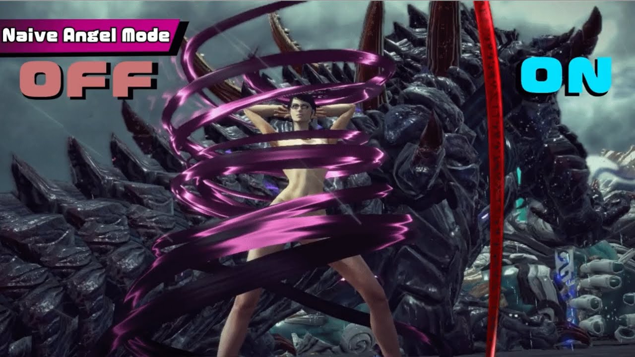 Bayonetta 3 (NSFW) Can you activate Naive Angel Mode - Uncensored & Censored Naked body of
