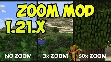 Minecraft 1.21.10 ZOOM MOD - hoe gebruik je (Spotlight) (Fabric) (x50 zoom)
