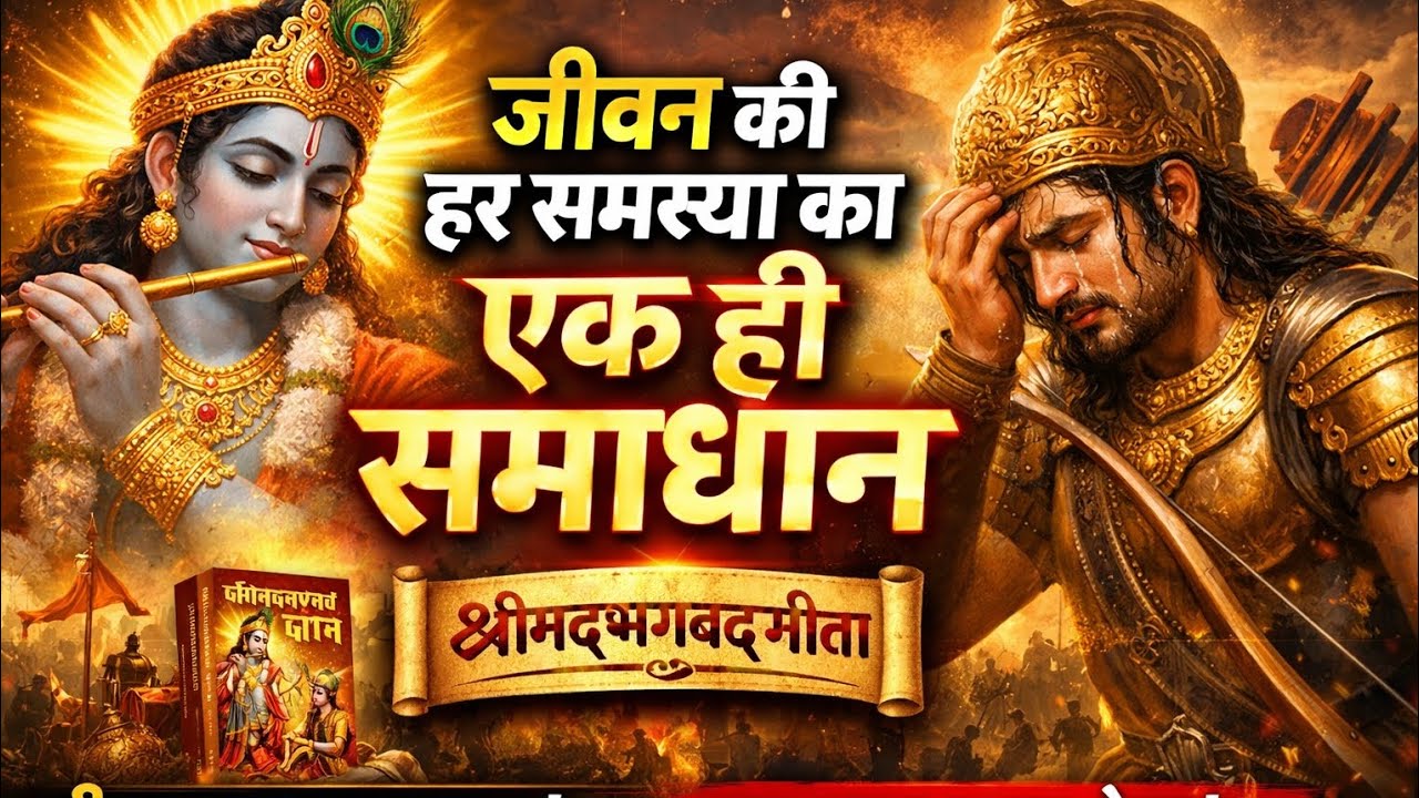 श्री कृष्ण की 10 बातें जो आपकी ज़िंदगी बदल देंगी | Krishna Motivation | Bhagavad Gita Gyaan