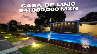 ESPECTACULAR casa DE SÚPER LUJO en LA MEJOR ZONA de Mérida Yucatán ¡$41,000,000 PESOS MEXICANOS!