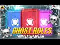 Ghost role from each faction   demon king gaming  dkg  super sus 