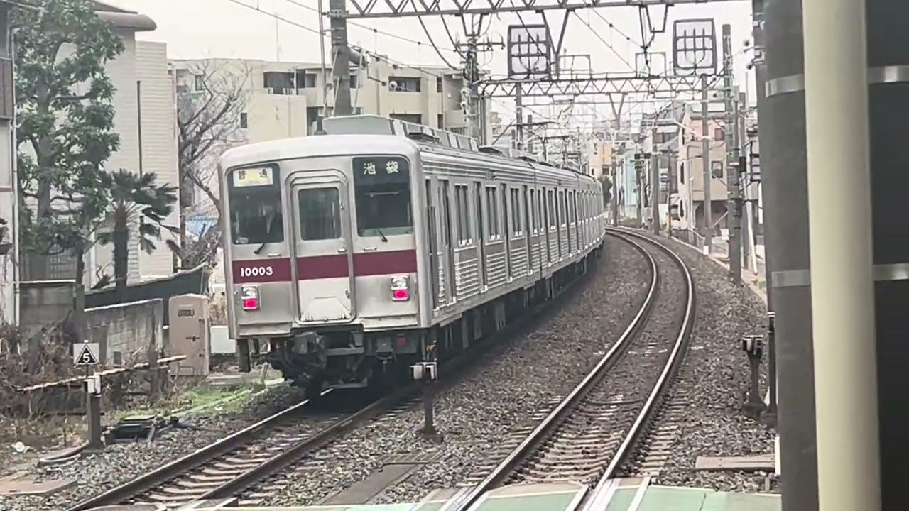 （東武東上線下赤塚駅）遂にホームドア作動開始！！発着集