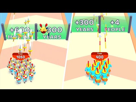 Crowd Evolution - Best New Max Levels Mobile Walkthrough Trailer Games - Android & iOS Gameplay