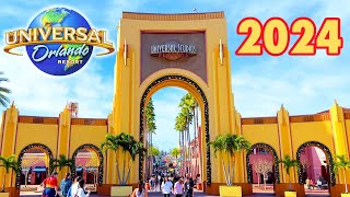 Universal Studios Orlando Florida | Full Walking Tour 2024