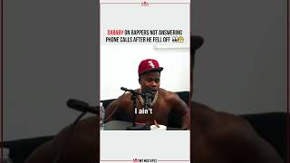 Dababy on rappers not answering phone calls after he FELL OFF 👀😤