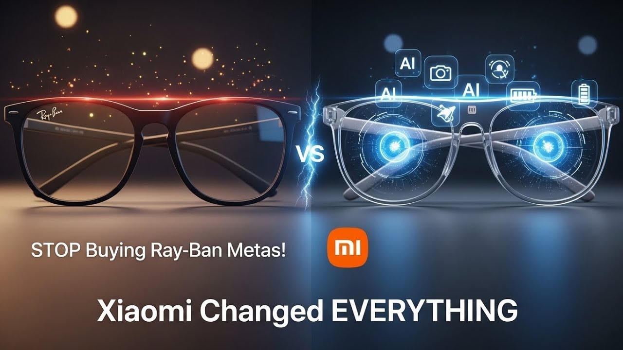 STOP Buying Ray-Ban Metas! Xiaomi Smart Glasses Just Changed Everything !!