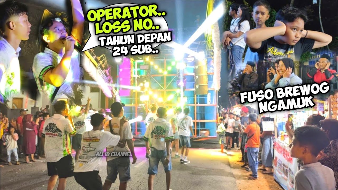 Loss Doll penyewa minta Volume FUSO BREWOG disetut,,Penonton Auto Tiarap‼️