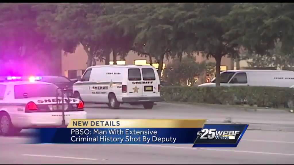 PBSO: Man with extensive criminal history shot by deputy - YouTube
