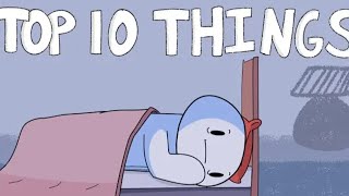 Top 10 Things That Keep Me Awake at Night | cartoon | like share subscribe