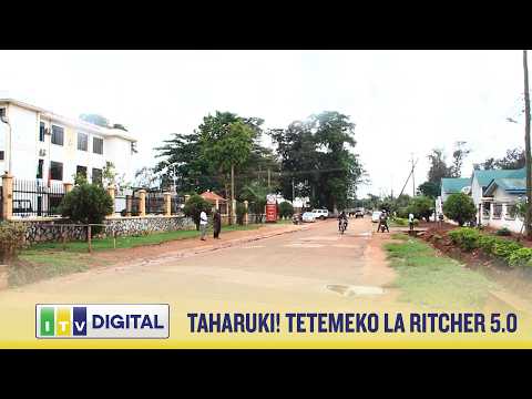TETEMEKO LA ARDHI LA RITCHER 5.0 LAZUA TAHARUKI KAGERA, WATU WAJIFICHA UVUNGUNI