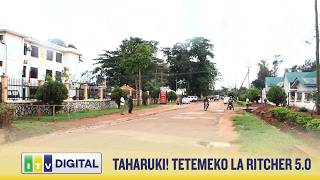 TETEMEKO LA ARDHI LA RITCHER 5.0 LAZUA TAHARUKI KAGERA, WATU WAJIFICHA UVUNGUNI