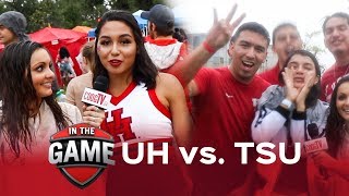 UH Fans Tailgate in the Rain! - In The Game